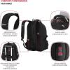 imageSwissGear 3258 Laptop Backpack Black 185Inch2769 Scansmart Backpack