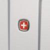 imageSwissGear 3750 Hardside Luggage with Spinner Wheels Silver CheckedMedium 23InchSilver
