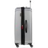 imageSwissGear 3750 Hardside Luggage with Spinner Wheels Silver CheckedMedium 23InchSilver