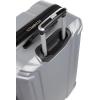 imageSwissGear 3750 Hardside Luggage with Spinner Wheels Silver CheckedMedium 23InchSilver