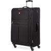 imageSwissGear 4010 Softside Luggage with Spinner Wheels Black CarryOn 18InchBlack
