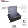 imageSwissGear 4010 Softside Luggage with Spinner Wheels Black CarryOn 18InchBlack