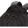 imageSwissGear 5505 Cecil 16 Laptop Backpack Black CanvasBrown  Daily Laptop Bag with Gear Attachment Options  Multiple Organizer Pockets ampamp Padded Shoulder StrapsBlack Hex