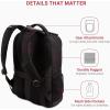 imageSwissGear 5505 Cecil 16 Laptop Backpack Black CanvasBrown  Daily Laptop Bag with Gear Attachment Options  Multiple Organizer Pockets ampamp Padded Shoulder StrapsBlack