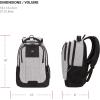 imageSwissGear 5505 Cecil 16 Laptop Backpack Black CanvasBrown  Daily Laptop Bag with Gear Attachment Options  Multiple Organizer Pockets ampamp Padded Shoulder StrapsHeather Grey
