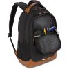 imageSwissGear 5505 Cecil 16 Laptop Backpack Black CanvasBrown  Daily Laptop Bag with Gear Attachment Options  Multiple Organizer Pockets ampamp Padded Shoulder StrapsBlack CanvasBrown