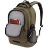 imageSwissGear 5505 Cecil 16 Laptop Backpack Black CanvasBrown  Daily Laptop Bag with Gear Attachment Options  Multiple Organizer Pockets ampamp Padded Shoulder StrapsOlive