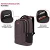 imageSwissGear 5668 Laptop Backpack Dark Grey Heather 1825 InchesDark Grey Heather