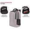imageSwissGear 5668 Laptop Backpack Dark Grey Heather 1825 InchesLight Grey Heather
