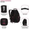 imageSwissGear 5977 ScanSmart Laptop Backpack Grey 17InchBlack