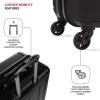 imageSwissGear 6297 Hardside Expandable Luggage with Spinner Wheels Black CheckedLarge 27InchBlack