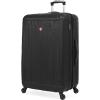 imageSwissGear 6297 Hardside Expandable Luggage with Spinner Wheels Black CheckedLarge 27InchBlack