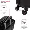 imageSwissGear 6297 Hardside Expandable Luggage with Spinner Wheels Black CheckedLarge 27InchBlack