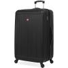 imageSwissGear 6297 Hardside Expandable Luggage with Spinner Wheels Black CheckedLarge 27InchBlack
