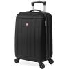 imageSwissGear 6297 Hardside Expandable Luggage with Spinner Wheels Black CheckedLarge 27InchBlack