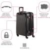 imageSwissGear 7272 Energie Expandable Hardside Luggage with Spinner Wheels and TSA Lock Gold CheckedLarge 27InchBlack