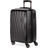 imageSwissGear 7272 Energie Expandable Hardside Luggage with Spinner Wheels and TSA Lock Gold CheckedLarge 27InchBlack