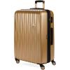 imageSwissGear 7272 Energie Expandable Hardside Luggage with Spinner Wheels and TSA Lock Gold CheckedLarge 27InchGold