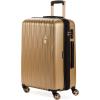 imageSwissGear 7272 Energie Expandable Hardside Luggage with Spinner Wheels and TSA Lock Gold CheckedLarge 27InchGold