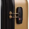 imageSwissGear 7272 Energie Expandable Hardside Luggage with Spinner Wheels and TSA Lock Gold CheckedLarge 27InchGold