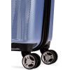 imageSwissGear 7272 Energie Expandable Hardside Luggage with Spinner Wheels and TSA Lock Gold CheckedLarge 27InchPeriwinkle Blue