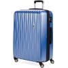 imageSwissGear 7272 Energie Expandable Hardside Luggage with Spinner Wheels and TSA Lock Gold CheckedLarge 27InchPeriwinkle Blue