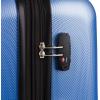 imageSwissGear 7272 Energie Expandable Hardside Luggage with Spinner Wheels and TSA Lock Gold CheckedLarge 27InchPeriwinkle Blue