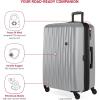 imageSwissGear 7272 Energie Expandable Hardside Luggage with Spinner Wheels and TSA Lock Gold CheckedLarge 27InchSilver