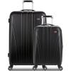 imageSwissGear 7585 Hardside Expandable Luggage with Spinner Wheels Black CarryOn 19InchBlack