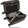 imageSwissGear 7585 Hardside Expandable Luggage with Spinner Wheels Black CarryOn 19InchBlack