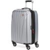 imageSwissGear 7585 Hardside Expandable Luggage with Spinner Wheels Black CarryOn 19InchSilver