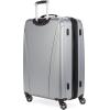 imageSwissGear 7585 Hardside Expandable Luggage with Spinner Wheels Black CarryOn 19InchSilver