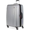 imageSwissGear 7585 Hardside Expandable Luggage with Spinner Wheels Black CarryOn 19InchSilver