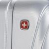 imageSwissGear 7585 Hardside Expandable Luggage with Spinner Wheels Black CarryOn 19InchSilver