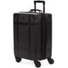 imageSwissGear 7739 Hardside Luggage Trunk with Spinner Wheels Blush CheckedLarge 26InchBlack
