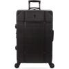 imageSwissGear 7739 Hardside Luggage Trunk with Spinner Wheels Blush CheckedLarge 26InchBlack