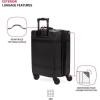 imageSwissGear 7739 Hardside Luggage Trunk with Spinner Wheels Blush CheckedLarge 26InchBlack