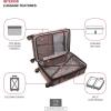 imageSwissGear 7739 Hardside Luggage Trunk with Spinner Wheels Blush CheckedLarge 26InchBlush