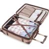 imageSwissGear 7739 Hardside Luggage Trunk with Spinner Wheels Blush CheckedLarge 26InchBlush