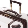 imageSwissGear 7739 Hardside Luggage Trunk with Spinner Wheels Blush CheckedLarge 26InchWhite
