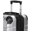 imageSwissGear 7782 Hardside Expandable Luggage with Spinner Wheels Silver CarryOn 20InchSilver