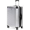 imageSwissGear 7782 Hardside Expandable Luggage with Spinner Wheels Silver CarryOn 20InchSilver