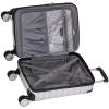 imageSwissGear 7782 Hardside Expandable Luggage with Spinner Wheels Silver CarryOn 20InchSilver