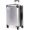 imageSwissGear 7782 Hardside Expandable Luggage with Spinner Wheels Silver CarryOn 20InchSilver
