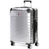 imageSwissGear 7782 Hardside Expandable Luggage with Spinner Wheels Silver CarryOn 20InchSilver