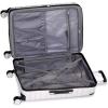 imageSwissGear 7782 Hardside Expandable Luggage with Spinner Wheels Silver CarryOn 20InchSilver