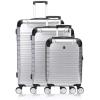 imageSwissGear 7782 Hardside Expandable Luggage with Spinner Wheels Silver CarryOn 20InchSilver