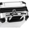 imageSwissGear 7782 Hardside Expandable Luggage with Spinner Wheels Silver CarryOn 20InchSilver
