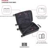 imageSwissGear 7786 Hardside Expandable Luggage with Spinner Wheels Black CarryOn 20InchBlack