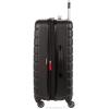 imageSwissGear 7790 Hardside Expandable Luggage with Spinner Wheels Black CheckedMedium 235InchBlack